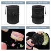 2PCS Colorful Dessert Art-681 Travel Cosmetic Bag Makeup Organizer Bag Bathroom Cases Toiletry Bag with Drawstring (Cylindrical bag and small bag) view 3