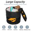 2PCS Cartoon Halloween-429 Travel Cosmetic Bag Makeup Organizer Bag Bathroom Cases Toiletry Bag with Drawstring (Cylindrical bag and small bag) view 2
