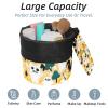 2PCS Cartoon Halloween-374 Travel Cosmetic Bag Makeup Organizer: Stylish Bathroom Cases with Drawstring, Cylindrical & Small Toiletry Bag view 2