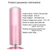 Adjustable Rotating Electronic Foot Dead Skin Remover, Callus Removal Tool for Home and Nail Salon, Pedicure Care Tool for Men and Women, Dynamic Nail Supplies, Pink, Christmas Mother's Day Gift view 2