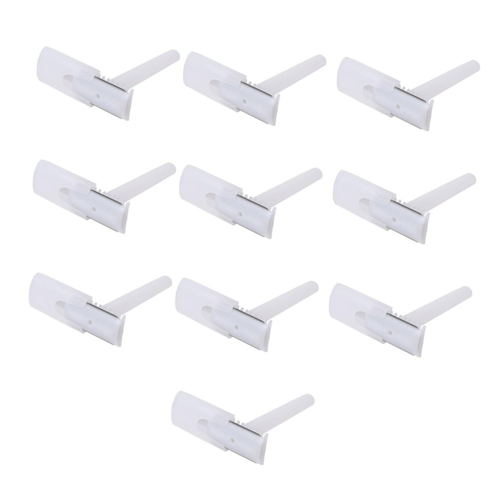 WOONEKY 25pcs Double Edged Shaving Razors for Men Razor Hair Body Arm Leg Intimate Hair Removal Tools