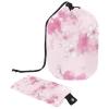 2PCS Cherry Blossom Aesthetics-835 Travel Cosmetic Bag Makeup Organizer, Drawstring Bathroom Cases - Cylindrical & Small Toiletry Bag view 1