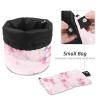 2PCS Cherry Blossom Aesthetics-835 Travel Cosmetic Bag Makeup Organizer, Drawstring Bathroom Cases - Cylindrical & Small Toiletry Bag view 4