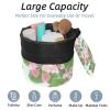 2PCS Cherry Blossom Aesthetics-795 Travel Cosmetic Bag Makeup Organizer, Drawstring Bathroom Cases - Cylindrical & Small Toiletry Bag view 2