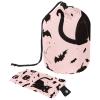 2PCS Cartoon Halloween Pumpkin-331 Travel Cosmetic Bag Makeup Organizer, Drawstring Bathroom Cases - Cylindrical & Small Toiletry Bag view 1
