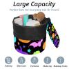2PCS Cartoon Halloween Pumpkin-316 Travel Cosmetic Bag: Your Ultimate Makeup Organizer & Bathroom Cases - With Drawstring, Cylindrical & Small Toiletry Bag view 2