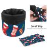 2PCS Cartoon Christmas-174 Travel Cosmetic Bag Makeup Organizer: Stylish Bathroom Cases with Drawstring, Cylindrical & Small Toiletry Bag view 4