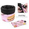 2PCS Colorful Desserts-525 Travel Cosmetic Bag Makeup Organizer Bag Bathroom Cases Toiletry Bag with Drawstring (Cylindrical bag and small bag) view 4