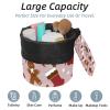 2PCS Cartoon Christmas-184 Travel Cosmetic Bag: Your Ultimate Makeup Organizer & Bathroom Cases - With Drawstring, Cylindrical & Small Toiletry Bag view 2