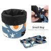 2PCS Cartoon Halloween Pumpkin-302 Travel Cosmetic Bag Makeup Organizer: Stylish Bathroom Cases with Drawstring, Cylindrical & Small Toiletry Bag view 4