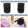 2PCS Dessert Art-800 Travel Cosmetic Bag: Your Ultimate Makeup Organizer & Bathroom Cases - With Drawstring, Cylindrical & Small Toiletry Bag view 3