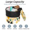 2PCS Cartoon Halloween-375 Travel Cosmetic Bag Makeup Organizer, Drawstring Bathroom Cases - Cylindrical & Small Toiletry Bag view 2
