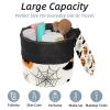 2PCS Cartoon Halloween-356 Travel Cosmetic Bag: Your Ultimate Makeup Organizer & Bathroom Cases - With Drawstring, Cylindrical & Small Toiletry Bag view 2