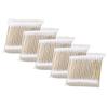 Gumney 500PCS Double Ended Cotton Swabs, 3.14" Highly Absorbent Wood Sticks Cleaning Swabs for Gun Care Cleaning Makeup Crafts view 1