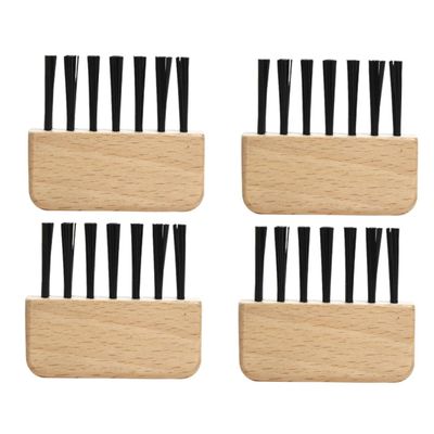 WOONEKY 4pcs Comb Cleaning Tool Hair Cleaning Brush Comb Cleaner Lint Remover for Clothing