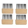 WOONEKY 4pcs Comb Cleaning Tool Hair Cleaning Brush Comb Cleaner Lint Remover for Clothing view 1