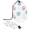 2PCS Dessert Art-643 Travel Cosmetic Bag Makeup Organizer, Drawstring Bathroom Cases - Cylindrical & Small Toiletry Bag view 1