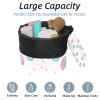 2PCS Dessert Art-643 Travel Cosmetic Bag Makeup Organizer, Drawstring Bathroom Cases - Cylindrical & Small Toiletry Bag view 2