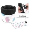 2PCS Dessert Art-643 Travel Cosmetic Bag Makeup Organizer, Drawstring Bathroom Cases - Cylindrical & Small Toiletry Bag view 4