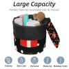2PCS Merry Christmas-92 Travel Cosmetic Bag: Your Ultimate Makeup Organizer & Bathroom Cases - With Drawstring, Cylindrical & Small Toiletry Bag view 2