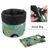 2PCS Halloween Patterns-453 Travel Cosmetic Bag Makeup Organizer Bag Bathroom Cases Toiletry Bag with Drawstring (Cylindrical bag and small bag) view 4