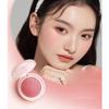 1 PC Multi Purpose Baked Powder Blush Makeup Blusher, Facial Contour Blusher, Low Color Saturation Matte Nude Pink Purple Makeup Blusher, 6.2g (004#, 6.2g) view 2