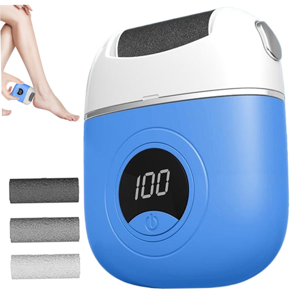 Foot Grinder,Electric Callus Remover for Feet, Protable Foot Grinder, USB Rechargeable Electric Foot File with 2 Speed, Digital Foot Callus Remover for Dead Hard Cracked Dry Skin