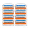 8 Pcs Mens Cartridge Shaving Razor Blade Refills view 2