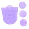 ASAKKURA Silicone Facial Cleansing Brush Korean Skin Care Scrub Tool Face Exfoliator for Deep Pore Cleaning for Friends Family view 2