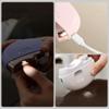 3 in 1 Automatic Electric Nail Clipper with Polishing, Electric Nail Clipper Electric Nail Trimmer with 2 Adjustable Speeds, Nail Cutter Automatic Nail Clipper with Light, for Seniors & Kids (Pink) view 3