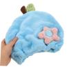 Baluue Cartoon Coral Fleece Hair Drying Cap for Boy Girl Fast Absorbent Towel Wrap for Bathing and Hair Washing Soft Thickened Design for Comfort and Warmth view 3