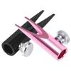 ASAKKURA 2pcs Dual-Sided Eye Pencil Sharpener Lightweight and Portable Makeup Tool for Precision Eyebrow and Eyeliner Pencils Design view 1