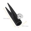 ASAKKURA 2pcs Dual-Sided Eye Pencil Sharpener Lightweight and Portable Makeup Tool for Precision Eyebrow and Eyeliner Pencils Design view 3