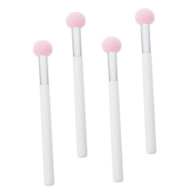 ASAKKURA 4pcs Elf Powder Puff Makeup Egg Sponges for Face Concealer Brush Women Accessories