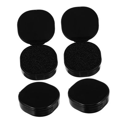 ASAKKURA 4pcs Makeup Brush Cleaner Cleaning Box Soap Sponge for Quick Brush Cleaning