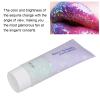 BTSEURY Body Glitter, 2Pcs Body Glitter Versatile, 50ml Large Capacity Safe Easy Cleaning Face Glitter Gel for Christmas (06 White) view 3