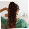 Didiseaon Women Curly Ponytail Hair Extensions Deep Curl for Daily Wear and Styling Comfortable and Natural Look Hairpiece view 4