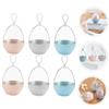 ASAKKURA 6pcs Makeup Sponge Holder Powder Puff Case Travel Beauty Egg Storage Box Makeup Cases Compact Easy to Carry view 2