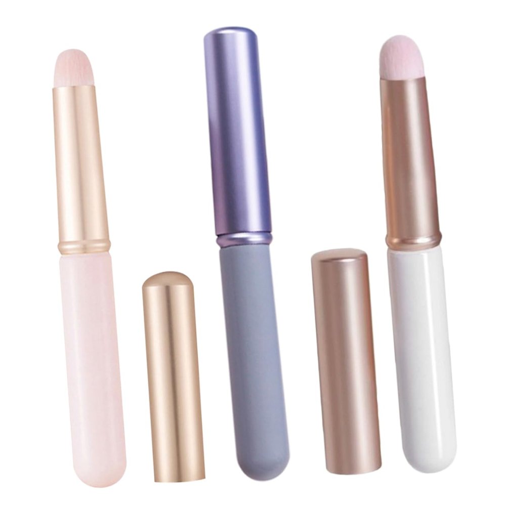 ASAKKURA 3pcs Matte Lipstick Brush Lip Brush Lip Gloss Applicators Makeup Tools for Women Easy Application