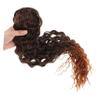 FOMIYES Curly Ponytail Hair Extension for Women Elastic Drawstring Synthetic Fibers African-inspired Curls for Daily Wear and Special Events view 3