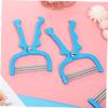 ASAKKURA 3pcs Face Hair Remover for Women Chin Hair Removal Spring Manual Epilator Tool for Women view 4