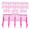 FRCOLOR 12pcs Hairdressing Perm Roller Rack Plastic Hair Curling Rods Holder Insulation Bar Holder for Salon Hair Styling Perm Rod Storage view 1