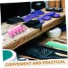 FRCOLOR 12pcs Hairdressing Perm Roller Rack Plastic Hair Curling Rods Holder Insulation Bar Holder for Salon Hair Styling Perm Rod Storage view 3