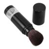 minkissy Portable Powder Brush Automatic Dispensing Mechanism Soft Bristles for Even Makeup Application Travel-friendly and view 1
