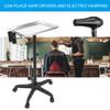 Depisuta Rolling Salon Tray, Aluminum Alloy Hair Salon Trolley with Wheels Adjustable Height Metal Hairstylist Tray Rolling Cart Removable Salon Trolley Cart for Clinic, Spa and Barber view 3