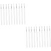 MERRYHAPY 100pcs Disposable Lip Liner Brushes Nylon Bristles for Makeup Application White for Professional and Personal Use view 1