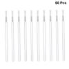 MERRYHAPY 100pcs Disposable Lip Liner Brushes Nylon Bristles for Makeup Application White for Professional and Personal Use view 4