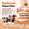 Boopie's Magic Moo Sunkissed Tallow for skin hydration, nourishment with a glow. Tinited tallow cream and lotion with glitter. view 3