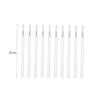 Beatifufu 2sets Lip Brushes Applicator Disposable Plastic Handle Lip Makeup Brush Nylon Bristles Easy Application for Charming Makeup Ideal for Daily Use 50pcs*2 view 3