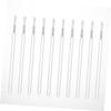 Beatifufu 2sets Lip Brushes Applicator Disposable Plastic Handle Lip Makeup Brush Nylon Bristles Easy Application for Charming Makeup Ideal for Daily Use 50pcs*2 view 4